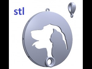 pendant 137 Model Cetak 3D