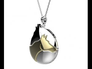 pendant 138 3D Print Model