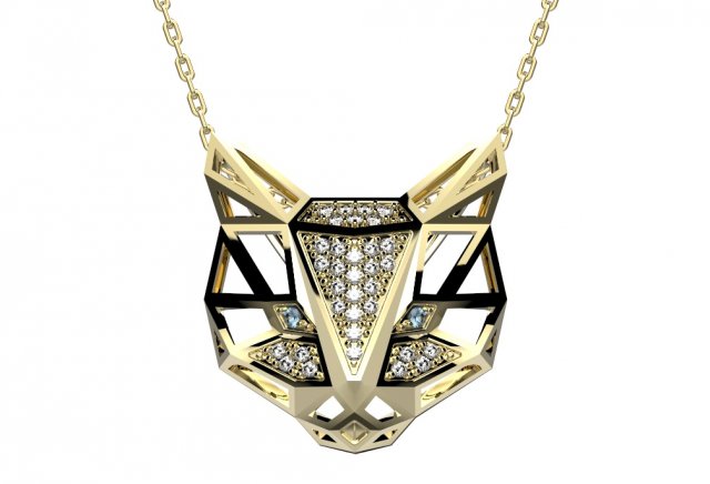 pendant 140 3D Print Model .c4d .max .obj .3ds .fbx .stl .blend 