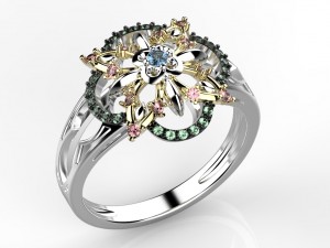 ring 141 Model do druku 3D