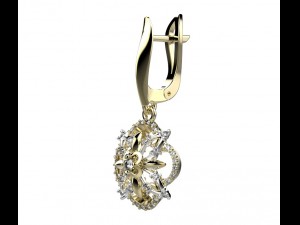 earrings 141 Modello di stampa 3D