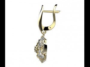 earrings 141 Modello di stampa 3D