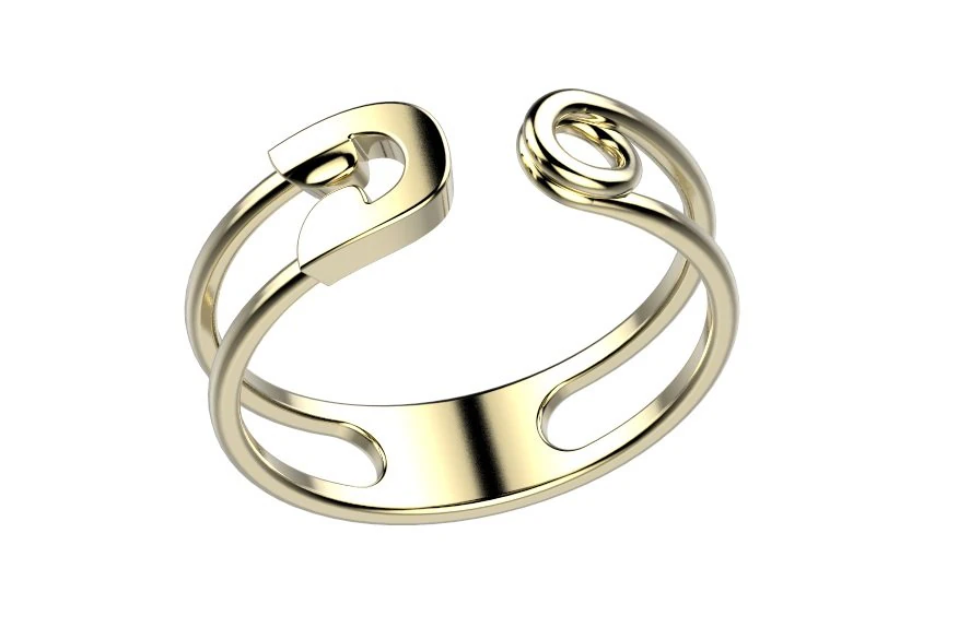 ring 142 3D Print Model .c4d .max .obj .3ds .fbx .stl .blend 