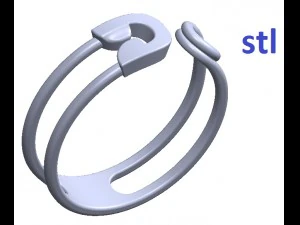 ring 142 3D Print Model