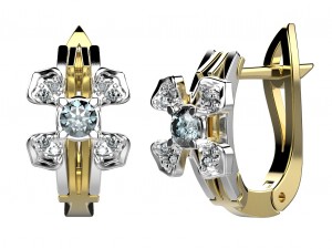 earrings 141 Model do druku 3D