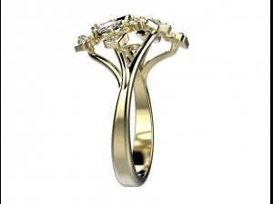 ring 144 3D Print Model