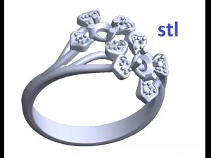ring 144 3D Print Model