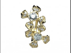 earrings 144 3D Print Model