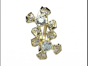 earrings 144 3D Print Model