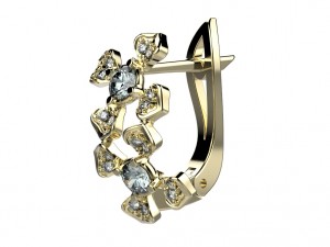 earrings 144 3D Print Model