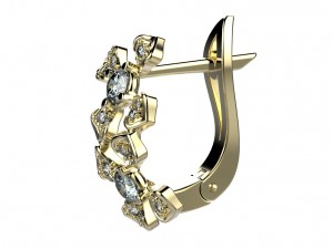 earrings 144 3D Print Model