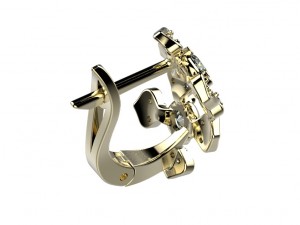 earrings 144 3D Print Model