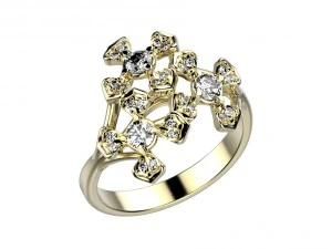 anello 145 Modello di stampa 3D