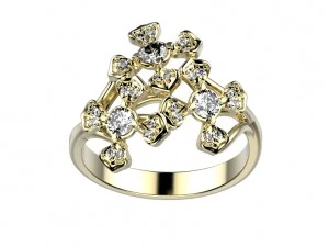 anello 145 Modello di stampa 3D