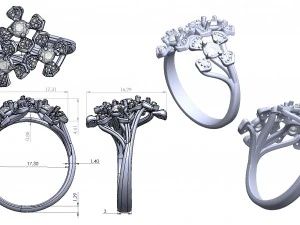 anello 145 Modello di stampa 3D