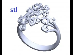 anello 145 Modello di stampa 3D