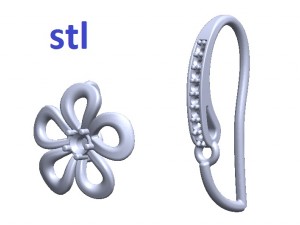 earrings 146 Modèles 3D en vedette