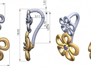 pendant 146 Model Cetak 3D