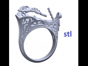 ring 147 3D Принт Модель