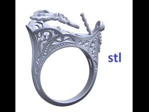 ring 147 3D Print Model