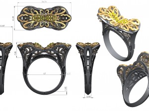 ring 148 Modello di stampa 3D