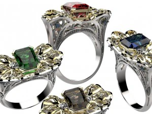 링 149 3D 프린트 모델