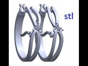 earrings 150 Modèles 3D en vedette