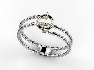 ring 151 Model do druku 3D
