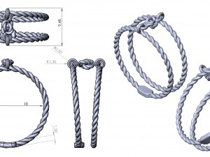 ring 152 Modèles 3D en vedette