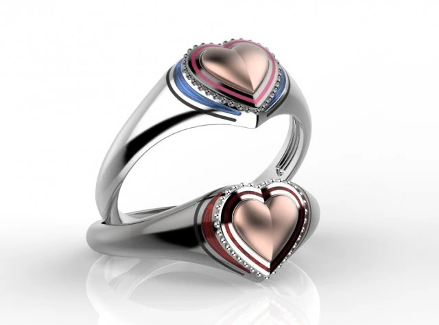 anillo 154 Modelo de impresión 3D .c4d .max .obj .3ds .fbx .stl .blend