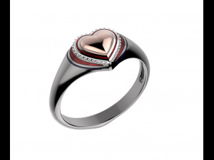 ring 154 3D-printmodel