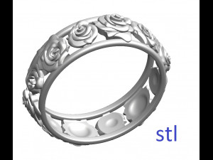 ring 155-1 Model do druku 3D