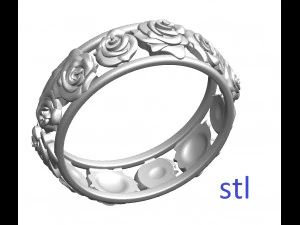 anello 155-1 Modello di stampa 3D