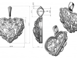 pendant 155-1 Model do druku 3D