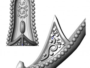 pendant 156-2 3D प्रिंट मॉडल