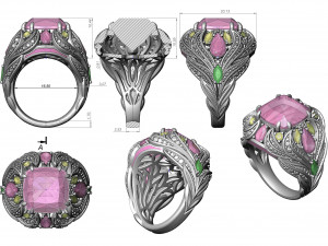 Ring 162-1-1 Model Cetak 3D