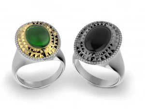 Anel 164 Modelo de Impressão 3D