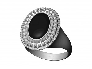 Ring 164 3D Принт Модель