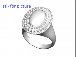 Ring 164 3D Принт Модель