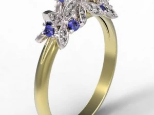 anello d'oro Modello 3D