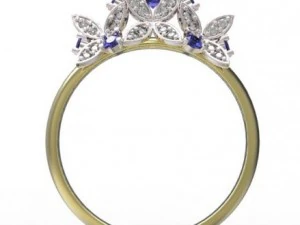 anello d'oro Modello 3D