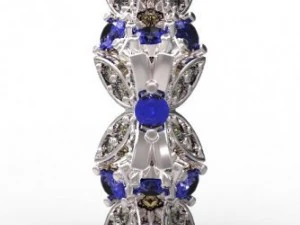 귀걸이 골드 3D 모델