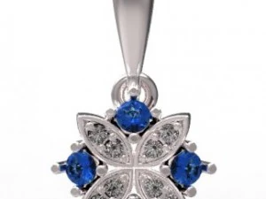 Anh&auml;nger Gold 3D Modell