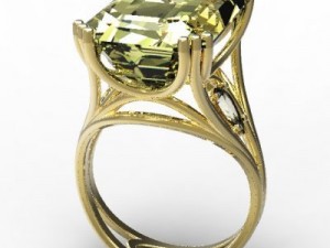 ring gold 3D Модель