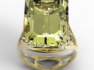 ring gold 3D Модель
