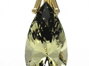 pendant gold 3D-Modell
