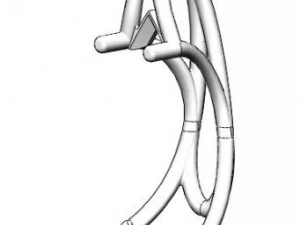 pendant gold 3D Model