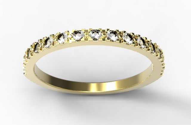 ring gold Modelo 3D .c4d .max .obj .3ds .fbx .stl .blend 