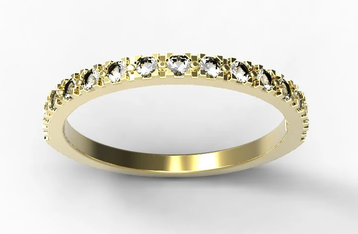 ring gold 3D Model .c4d .max .obj .3ds .fbx .stl .blend