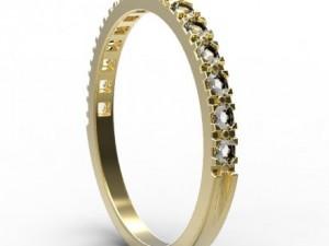 ring gold Modelo 3D